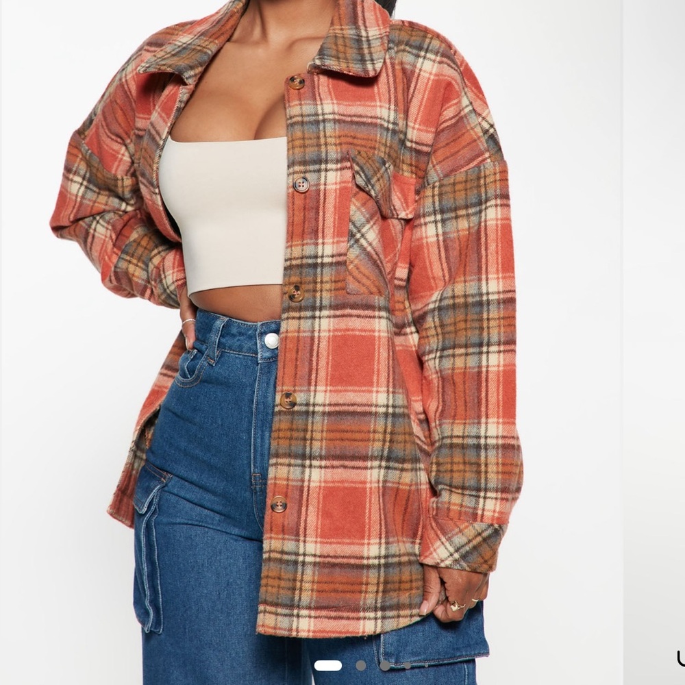 PLAID SHACKET